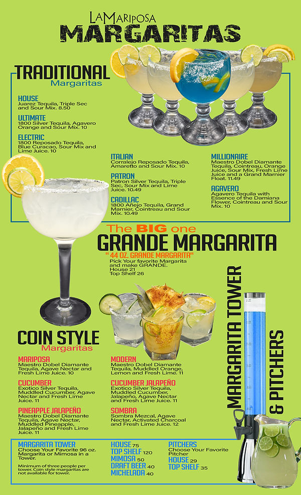 DIGITAL MENU La Mariposa Longmont